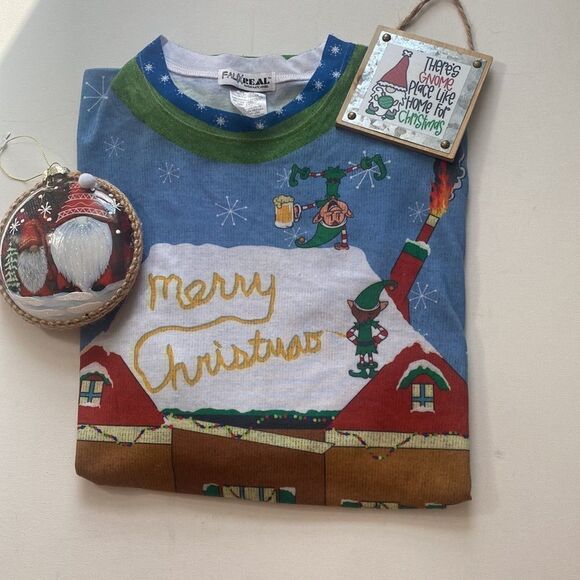 Christmas Sweater Funny Elves - Picture 1 of 6